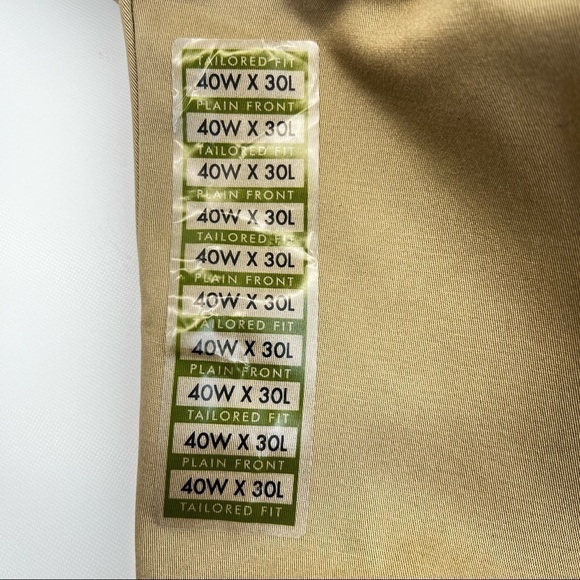 Jos. A. Bank Traveler’s Collection Tailored Fit Wrinkle Free Khaki Pants - Picture 11 of 13